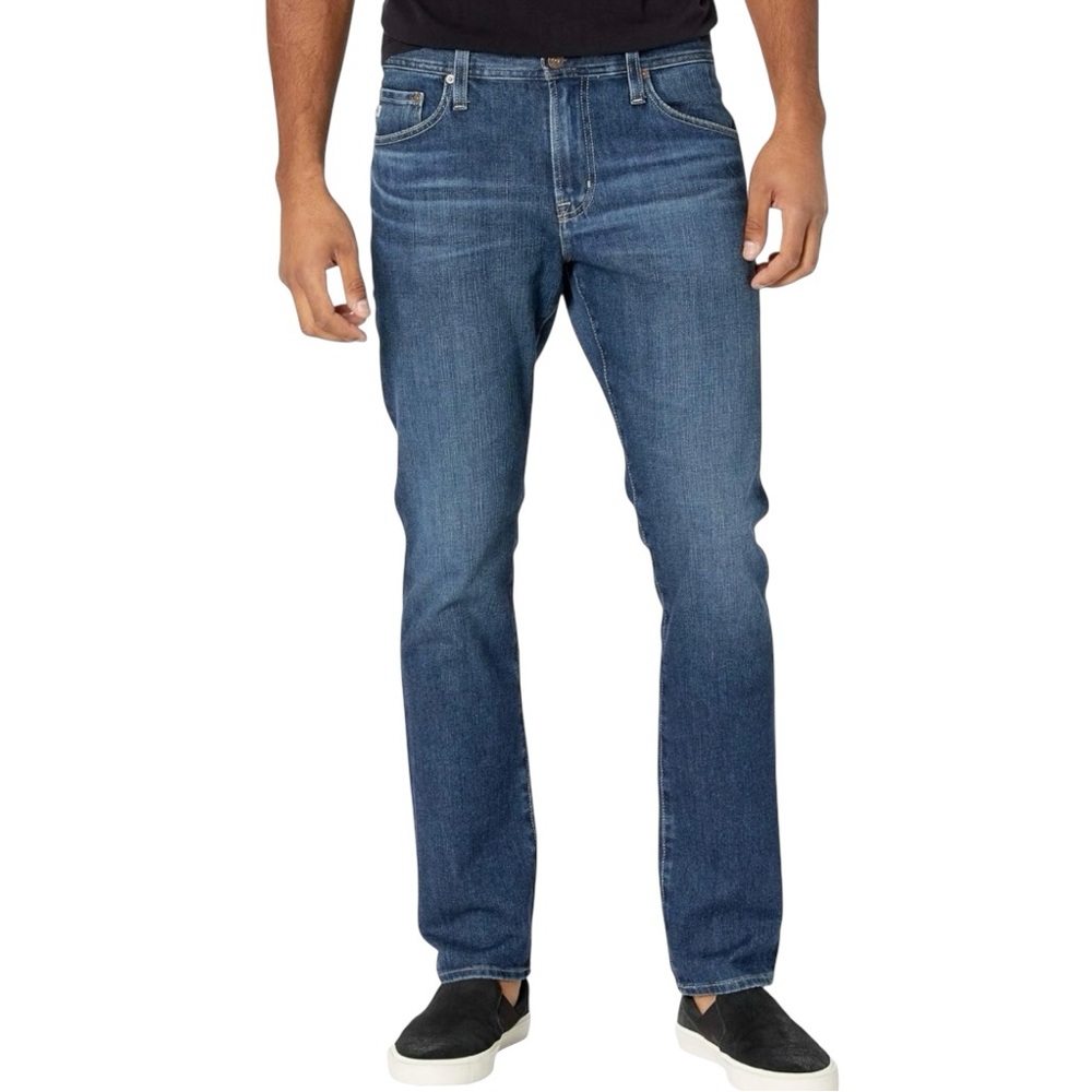 AG Adriano Goldschmied Slim Straight Jeans Denim